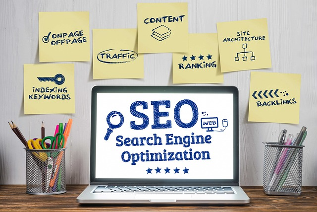 SEO 画像 付箋 WEB